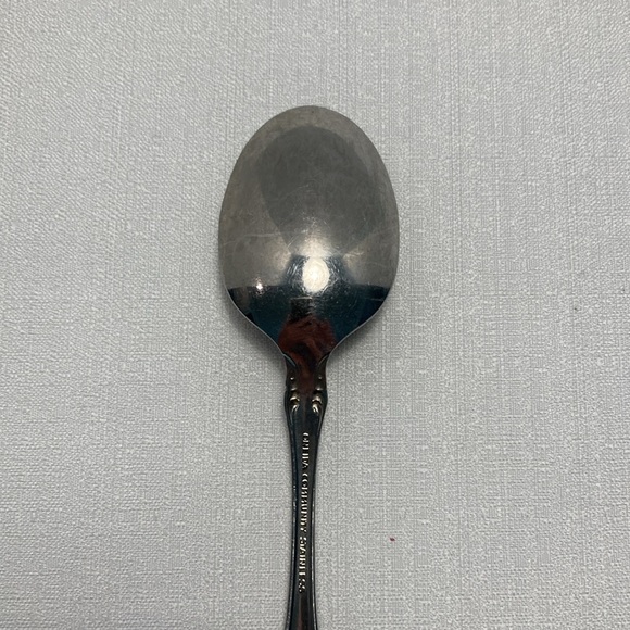 Oneida Community BRAHMS Stainless Glossy Rose Flatware Teaspoon - Picture 5 of 7